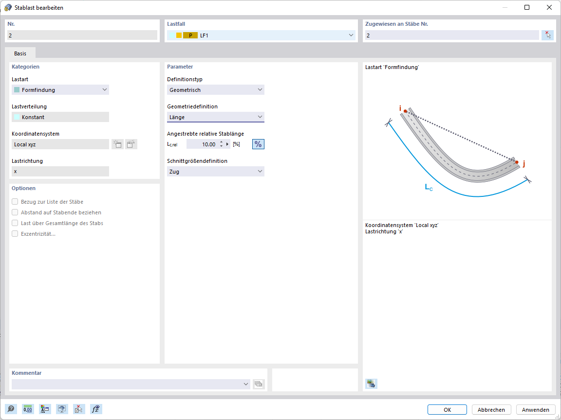 Equilibrio geométrico de barras