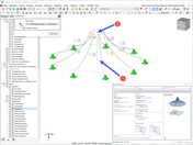 Membrana cónica - Método de proyección radial