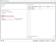 Configuración de optimización