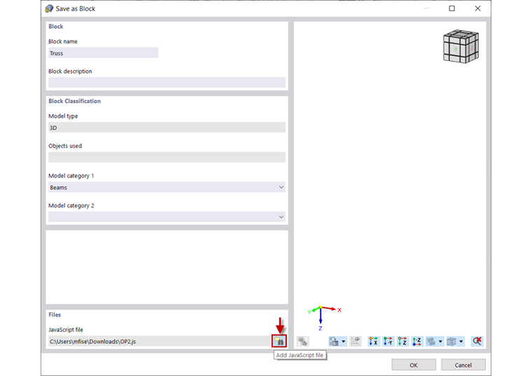 Agregar archivo JavaScript