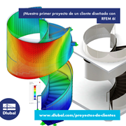 ¡Nuestro primer proyecto de un cliente diseñado con RFEM 6!