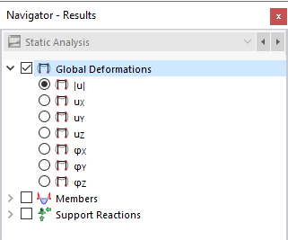 Seleccionar deformaciones globales en Navigator
