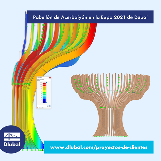 Pabellón de Azerbaiyán\n en la Expo 2021 de Dubái