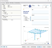 Cuadro de diálogo "Configuración de impresora y página"