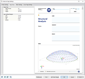 Ficha "Configuración de página" en el cuadro de diálogo "Configuración de impresora y página"