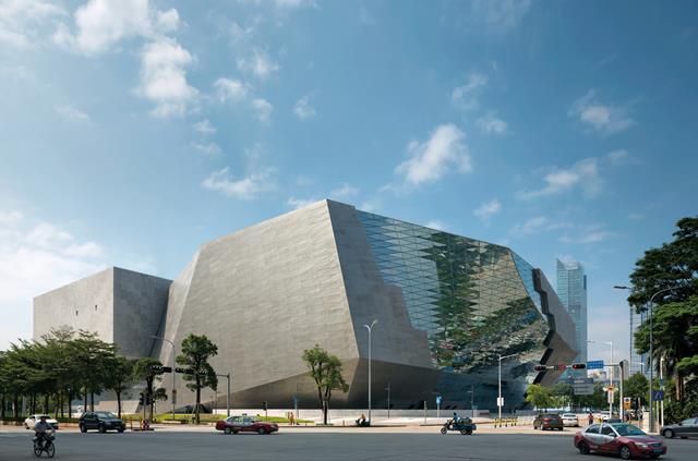 Museo Shenzhen de Exposición de Arte Contemporáneo y Urbanismo (© Duccio Malagamba)