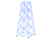 Modelo ID 2137 | TSR040 | Torre de celosía