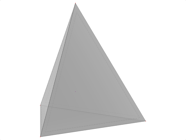 ID del modelo 2147 | SLD002 | Pirámide triangular