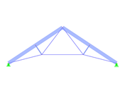 Modelo ID 2843 | IBB015 | Viga de cuerda de arco invertida