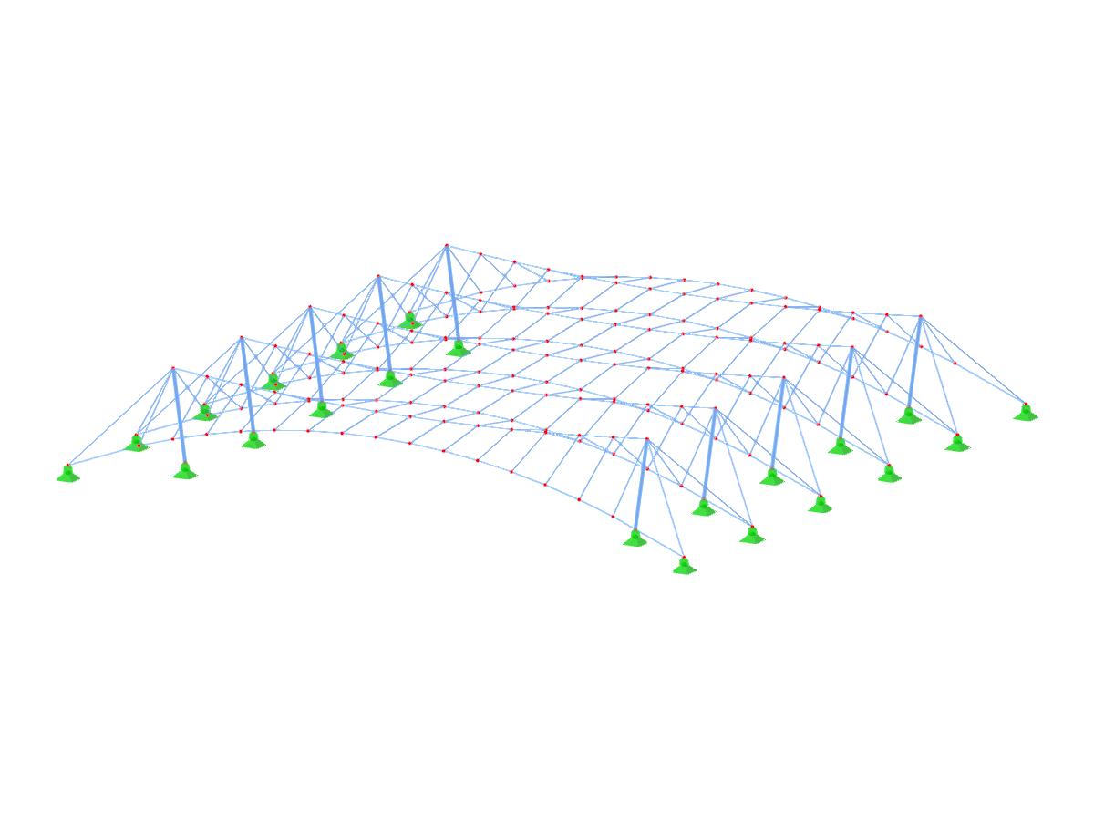 Modelo ID 3530 | CT001-a | Sistema paralelo espacial con estabilización mediante cable contrapuesto
