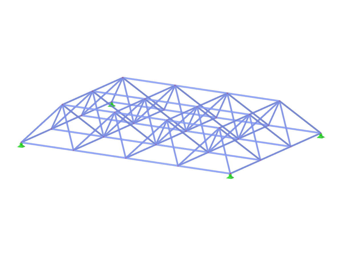ID de modelo 3638 | SPT008 | Pórtico tridimensional
