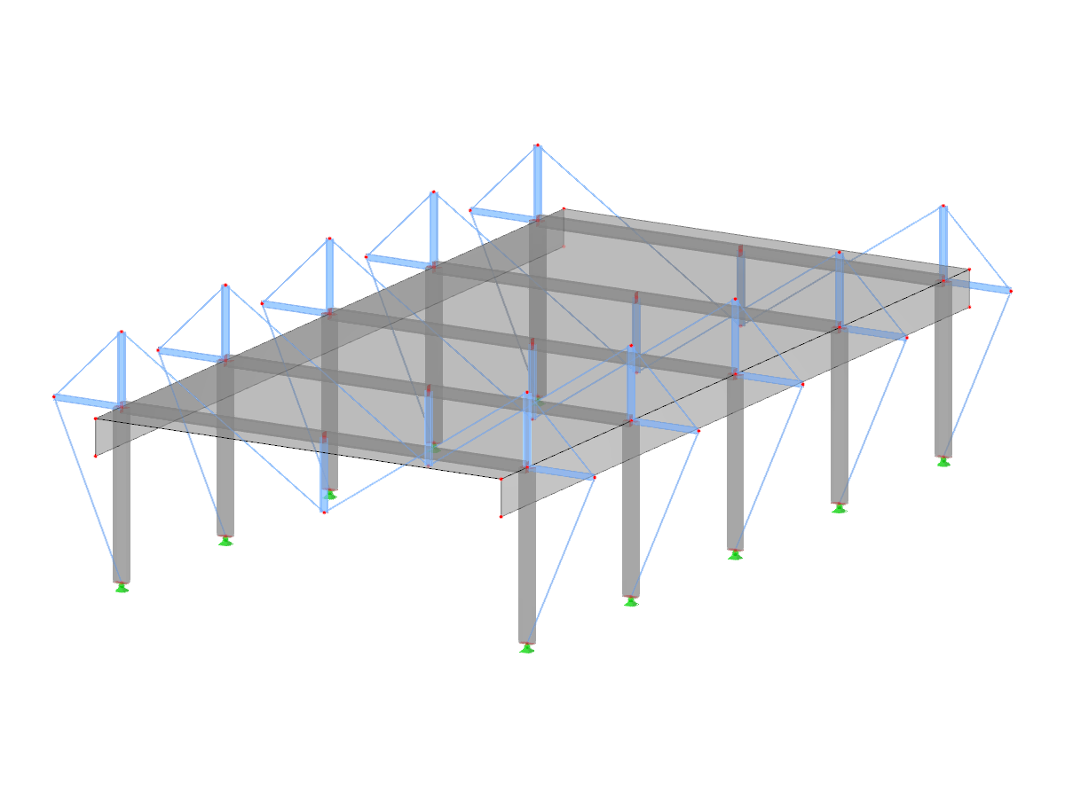 Modelo ID 3684 | HSS008-a | Sistema de estructura mixta