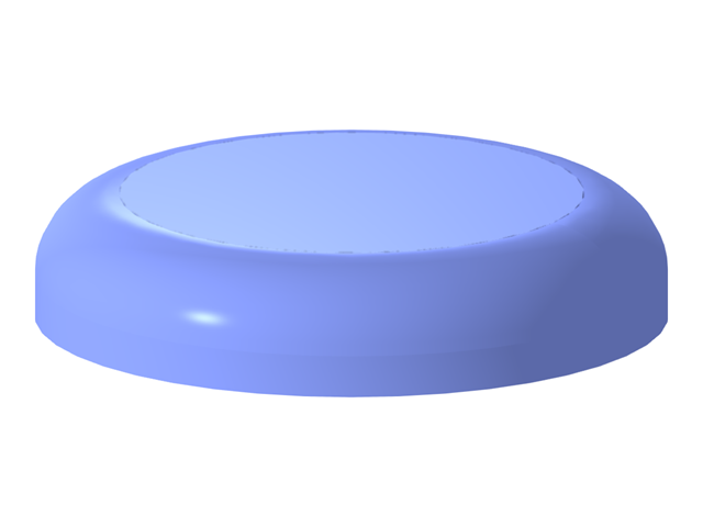 ID del modelo 3753 | HPV007 | Cabeza plana del recipiente a presión