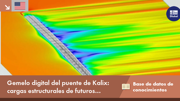 Kalix Bridge digital twin under analysis for structural loads from extreme climate events.