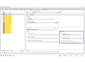Combinaciones de cargas generadas: Combinación de ULT (selección azul) y combinaciones de ayuda (amarillo)