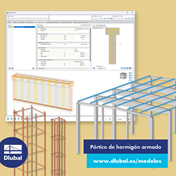 Pórtico de hormigón armado