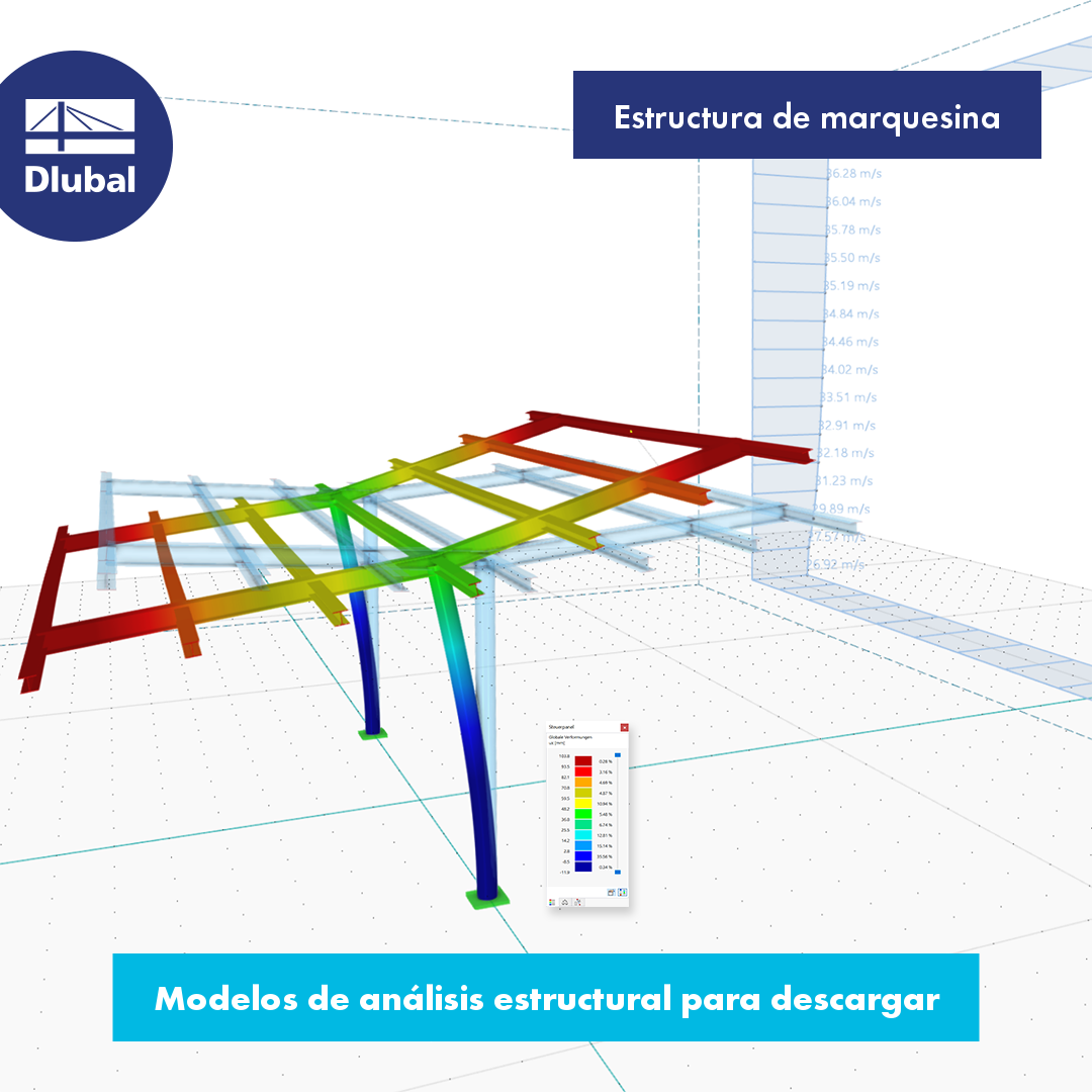 Estructura de marquesina