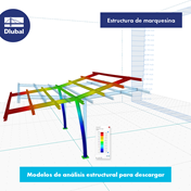 Estructura de marquesina
