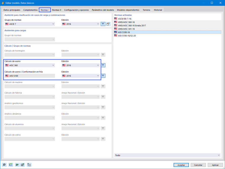 KB 001809 | Cálculo de acero conformado en frío con AISI en RFEM 6