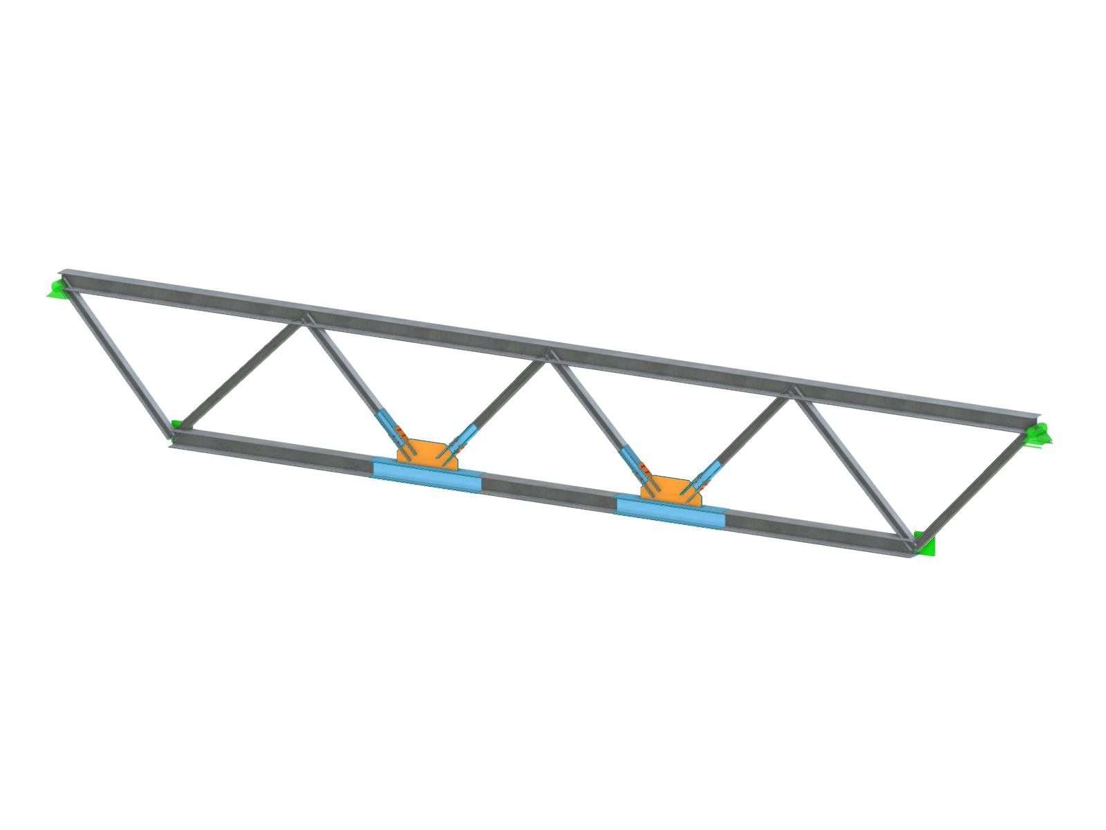 Truss con conexiones
