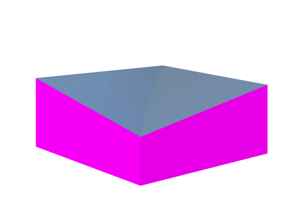 Modelo de techo de dosel