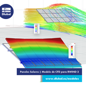 Paneles Solares | Modelo de CFD para RWIND 2