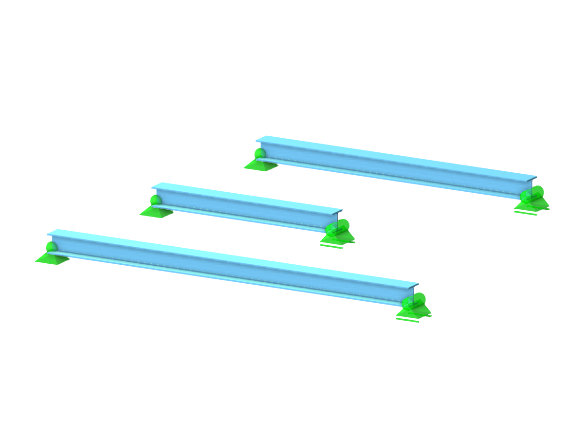 Modelo 004005 | Vigas de acero