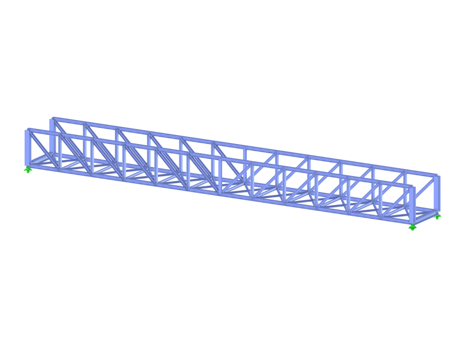 Modelo 004010 | Construcción de puente de acero
