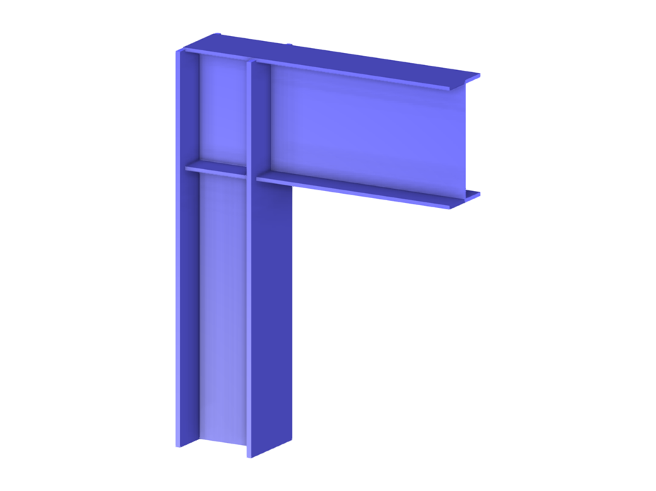 Modelo 004042 | Conexión de la viga de la columna
