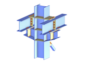 Unión de acero para estructura de camino de rodadura para grúa