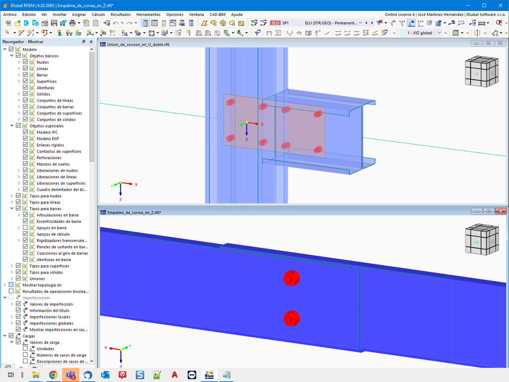 Característica 002584 | Diseño de uniones de acero para secciones armadas y de paredes delgadas