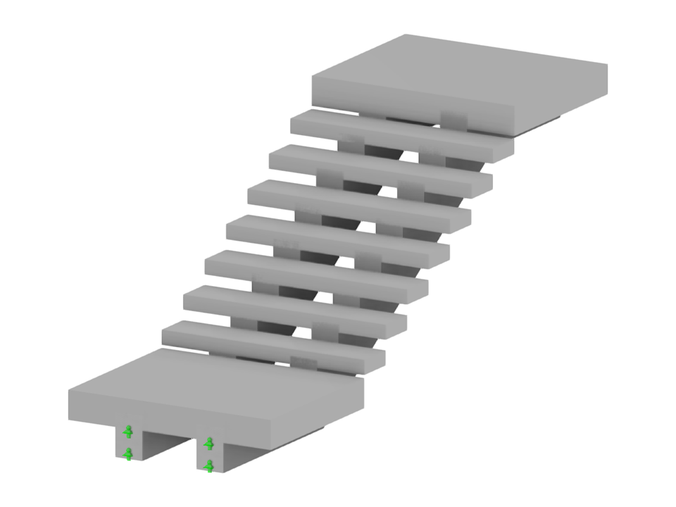Modelo 003937 | STC037 | Escalera de un solo tramo