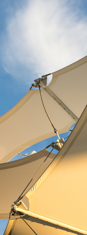 Menú superior | Estructuras con membranas tensadas