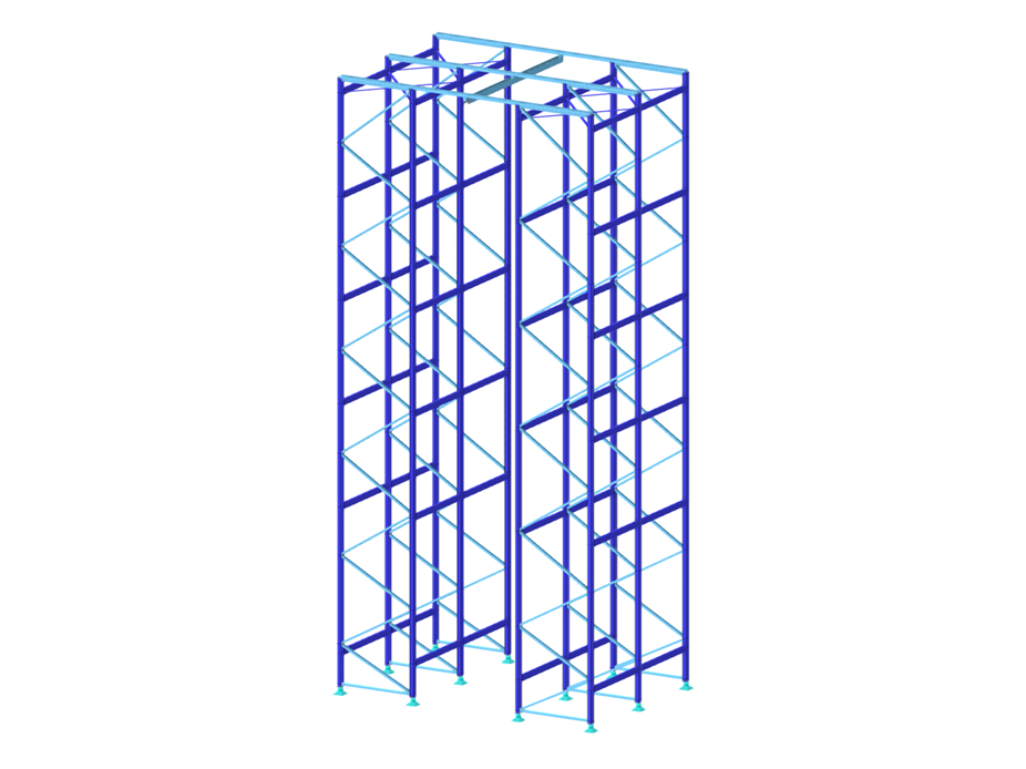 Estructura de estanterías