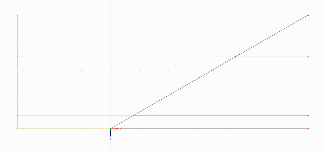 Objetos a eliminar vistos desde la dirección -Y
