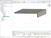 KB 001838 | Cálculo y dimensionamiento de nervios, estructuras plegadas y superficies utilizando barras de resultados en RFEM 6