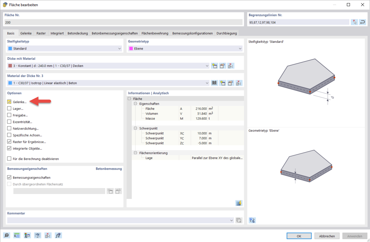 Activar articulaciones lineales