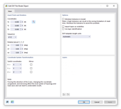 Configuración para la importación de DXF