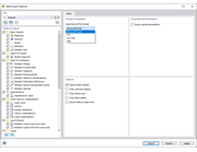 Configuración para exportar tablas