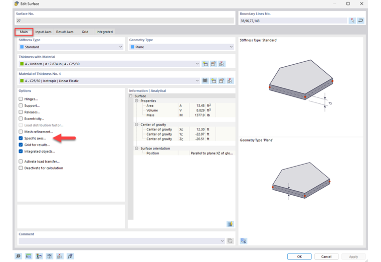 Procesamiento de superfícies en la construcción con herramientas y opciones específicas para el planeamiento detallado
