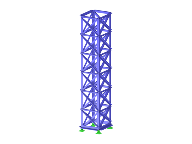 Modelo 004166 | Columna de pórtico