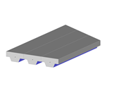 Modelo 004260 | Placa trapezoidal