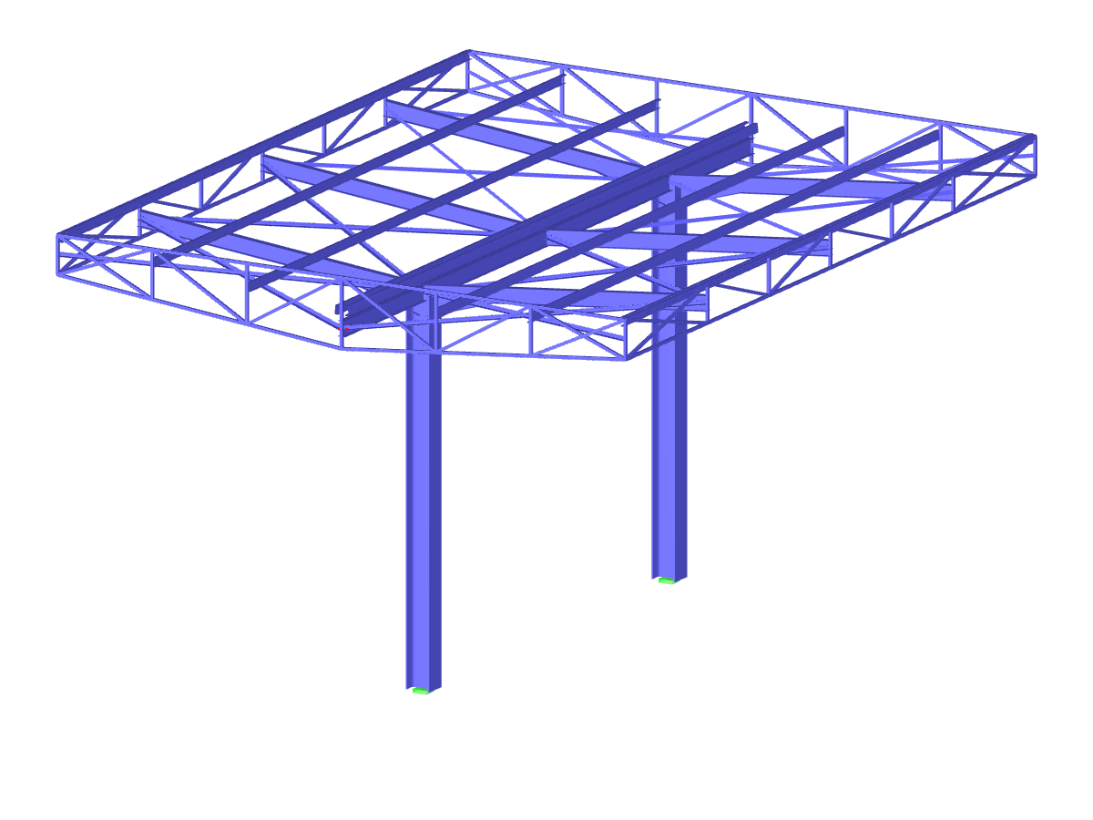 Modelo 004327 | Estación de servicio