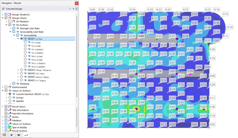 Configuración de tipo de verificación para el estado límite de servicio