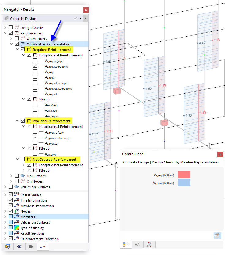 Mostrar armadura en representantes de miembros