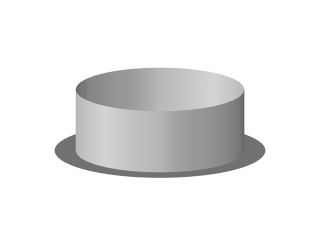 Modelo 004385 | Tanque de hormigón circular