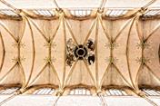 Bóveda gótica típica en la catedral de Münster