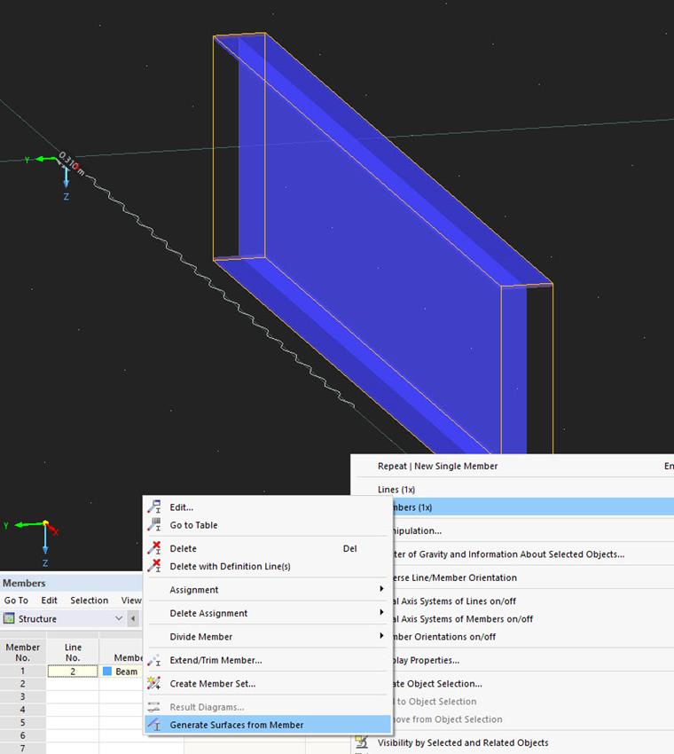 Pregunta frecuente 005417 | ¿Cómo puedo modelar una viga de alma ondulada en RFEM 6