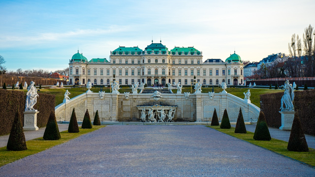 La arquitectura barroca: Grandiosidad, magnificencia y dramatismo: el palacio de Belvedere en Austria