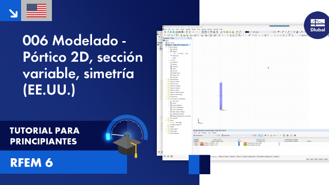 Tutorial en línea gratuito | RFEM 6 para principiantes